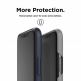 Elago Slim Fit Case - качествен поликарбонатов кейс за iPhone XS Max (тъмносин) thumbnail 7