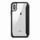 Griffin Survivor Clear Wallet Case - кожен калъф, тип портфейл с висока защита за iPhone XS Max (черен-прозрачен) thumbnail