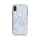 Bling My Thing Milky Way TPU Pure Brilliance Swarovski - силиконов (TPU) калъф с кристали Сваровски за iPhone XS, iPhone X (бял) thumbnail 3