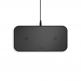 Zens Dual Wireless Charger Stand 10W with Power Supply ZEDC04B - двойна станция за безжично зареждане на Qi съвместими устройства (черен) thumbnail