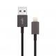 Moshi Lightning to USB Cable - USB кабел за iPhone 5, iPod Touch 5, iPod Nano 7, iPad 4 и iPad Mini (черен) thumbnail