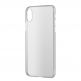 Baseus Wing case - тънък полипропиленов кейс (0.45 mm) за iPhone XS (бял) thumbnail