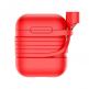 Baseus Airpods Silicone Case - силиконов калъф за Apple Airpods (червен) thumbnail