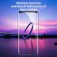 Baseus (0.3 mm) Curved Screen Tempered Glass - калено стъклено защитно покритие за дисплея на Samsung Galaxy Note 9 (черен-прозрачен) thumbnail 3