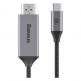 Baseus USB-C to HDMI Cable - кабел за свързване от USB-C към HDMI за устройства с USB-C порт (черен) thumbnail