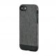 Incase Textured Snap Case - текстилен удароустойчив кейс за iPhone SE (2020), iPhone 8, iPhone 7 (черен) thumbnail