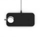 Zens Aluminium Dual Apple Watch 10W Wireless Charger ZEDC05B/00 - двойна станция за безжично зареждане на Qi съвместими устройства (черен) thumbnail 3