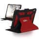Urban Armor Gear Metropolis Folio Case - удароустойчив хибриден кейс от най-висок клас за iPad Pro 11 (2018) (червен-черен) thumbnail