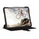 Urban Armor Gear Metropolis Folio Case - удароустойчив хибриден кейс от най-висок клас за iPad Pro 11 (2018) (червен-черен) thumbnail 2