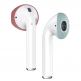 Elago Airpods Secure Fit - антибактериални силиконови калъфчета за Apple Airpods (бял) (4 броя) (червен) thumbnail