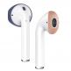 Elago Airpods Secure Fit - антибактериални силиконови калъфчета за Apple Airpods (бял) (4 броя) (тъмносин) thumbnail
