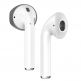 Elago Airpods Secure Fit - антибактериални силиконови калъфчета за Apple Airpods (бял) (4 броя) (бял) thumbnail