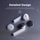 Elago Airpods Secure Fit - антибактериални силиконови калъфчета за Apple Airpods (бял) (4 броя) (бял) thumbnail 8