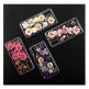 4smarts Soft Cover Glamour Bouquet - силиконов (TPU) калъф с цветя за Huawei P20 (розов-златист) thumbnail