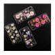 4smarts Soft Cover Glamour Bouquet - силиконов (TPU) калъф с цветя за iPhone XS, iPhone X (прозрачен-бял) thumbnail