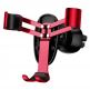 Baseus Mini Gravity Car Vent Mount - поставка за радиатора на кола за смартфони с дисплеи до 6 инча (червена) thumbnail 4