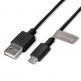 4smarts Basic Micro-USB Data Cable BasicCord 1m - компактен microUSB кабел с (100 см)(черен) thumbnail