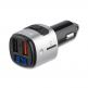 4smarts Media Assist Car Charger with FM Transmitter and Media-In - зарядно за кола (Quick Charge) с трансмитер, MicroSD карта и дисплей (черен) thumbnail 2