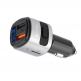4smarts Media Assist Car Charger with FM Transmitter and Media-In - зарядно за кола (Quick Charge) с трансмитер, MicroSD карта и дисплей (черен) thumbnail 4