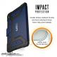 Urban Armor Gear Metropolis Folio Case - удароустойчив хибриден кейс от най-висок клас за iPad Pro 12.9 (2018) (тъмносин) thumbnail 4