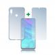 4smarts 360° Protection Set - тънък силиконов кейс и стъклено защитно покритие за дисплея на Huawei P Smart (2019) (прозрачен) thumbnail