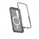 Удароустойчив хибриден кейс с MagSafe за Samsung Galaxy S26 - Urban Armor Gear Trooper MagSafe Case (сив-прозрачен) thumbnail 2
