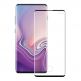 Eiger 3D Glass Case Friendly Curved Tempered Glass - калено стъклено защитно покритие с извити ръбове за целия дисплей на Samsung Galaxy S10 Plus (черен-прозрачен) thumbnail