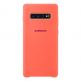 Samsung Silicone Cover Case EF-PG975TH - оригинален силиконов кейс за Samsung Galaxy S10 Plus (розов) thumbnail
