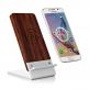 Seenda Qi Wireless Charging Wood Stand with LED Light - качествена дървена поставка (пад) за безжично захранване за QI съвместими устройства thumbnail 4