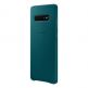 Samsung Leather Cover EF-VG975LG - оригинален кожен калъф (естествена кожа) за Samsung Galaxy S10 Plus (зелен) thumbnail 2
