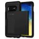 Spigen Slim Armor CS Case - хибриден кейс с отделение за кр. карти и най-висока степен на защита за Samsung Galaxy S10e (черен) thumbnail
