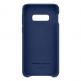 Samsung Leather Cover EF-VG970LN - оригинален кожен калъф (естествена кожа) за Samsung Galaxy S10E (тъмносин) thumbnail 2