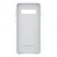 Samsung Leather Cover EF-VG973LW - оригинален кожен калъф (естествена кожа) за Samsung Galaxy S10 (бял) thumbnail 2