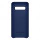 Samsung Leather Cover EF-VG973LN - оригинален кожен калъф (естествена кожа) за Samsung Galaxy S10 (тъмносин) thumbnail 2