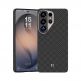Кевларен кейс с MagSafe за  Samsung Galaxy S26 Ultra - Benks ArmorGrid ArmorAir Magnetic Kevlar Metal Frame Case 600D (черен) thumbnail