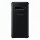 Samsung Clear View Cover EF-ZG975CB - оригинален кейс, през който виждате информация от дисплея за Samsung Galaxy S10 Plus (черен) thumbnail 3