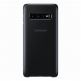 Samsung Clear View Cover EF-ZG973CB - оригинален кейс, през който виждате информация от дисплея за Samsung Galaxy S10 (черен) thumbnail 3