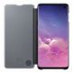 Samsung Clear View Cover EF-ZG973CB - оригинален кейс, през който виждате информация от дисплея за Samsung Galaxy S10 (черен) thumbnail 4