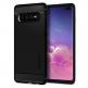 Spigen Rugged Armor Case - тънък качествен слииконов (TPU) калъф за Samsung Galaxy S10 Plus (черен) thumbnail