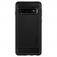 Spigen Rugged Armor Case - тънък качествен слииконов (TPU) калъф за Samsung Galaxy S10 Plus (черен) thumbnail 4