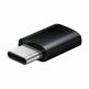 Samsung USB-C to microUSB Adapter EE-GN930 - USB-C адаптер за устройства с USB-C порт (черен) (bulk) thumbnail