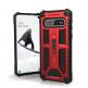 Urban Armor Gear Monarch - удароустойчив хибриден кейс за Samsung Galaxy S10 (червен) thumbnail