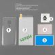 4smarts 360° Case Friendly Premium Protection Set - тънък силиконов кейс и стъклено защитно покритие за дисплея на Huawei P30 Lite (прозрачен) thumbnail 2