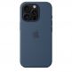 Оригинален силиконов кейс за iPhone 16 Pro с MagSafe (тъмносин)  - Apple iPhone Silicone Case with MagSafe thumbnail 3