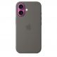 Оригинален силиконов кейс за iPhone 16 с MagSafe (сив)  - Apple iPhone Silicone Case with MagSafe thumbnail 2