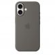 Оригинален силиконов кейс за iPhone 16 с MagSafe (сив)  - Apple iPhone Silicone Case with MagSafe thumbnail 3