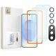 Комплект 2 броя стъклено защитно покритие за дисплея и стъклено защитно покритие за камерата на Samsung Galaxy S25 Plus - Tech-Protect Supreme Protection Set (прозрачен) thumbnail