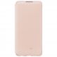 Huawei Wallet Cover Case - оригинален кожен калъф с поставка за Huawei P30 (розов) thumbnail