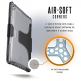 Urban Armor Gear Plyo Case - удароустойчив хибриден кейс за iPad 5 (2017), iPad 6 (2018), iPad Pro 9.7, iPad Air 1 и 2 (прозрачен) thumbnail 6