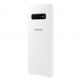 Samsung Silicone Cover Case EF-PG973TW - оригинален силиконов кейс за Samsung Galaxy S10 (бял) thumbnail 2